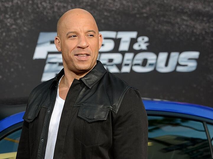 Hauptdarsteller Vin Diesel bei der Premiere der jüngsten "Fast & Furious"-Ausgabe