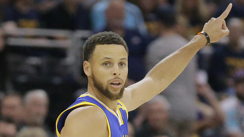 Warriors-Superstar Stephen Curry schwärmte von der Leistung seines Teams: "Das war stark, unglaublich."