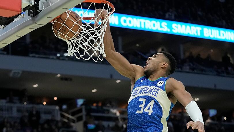 Giannis Antetokounmpo verdient in dieser Saison 45,64 Millionen US-Dollar.