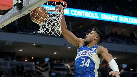 Giannis Antetokounmpo verdient in dieser Saison 45,64 Millionen US-Dollar.