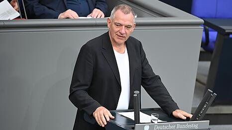 Parteichef van Aken pocht auf ein Mitspracherecht der Linksfraktion. (Archivbild)