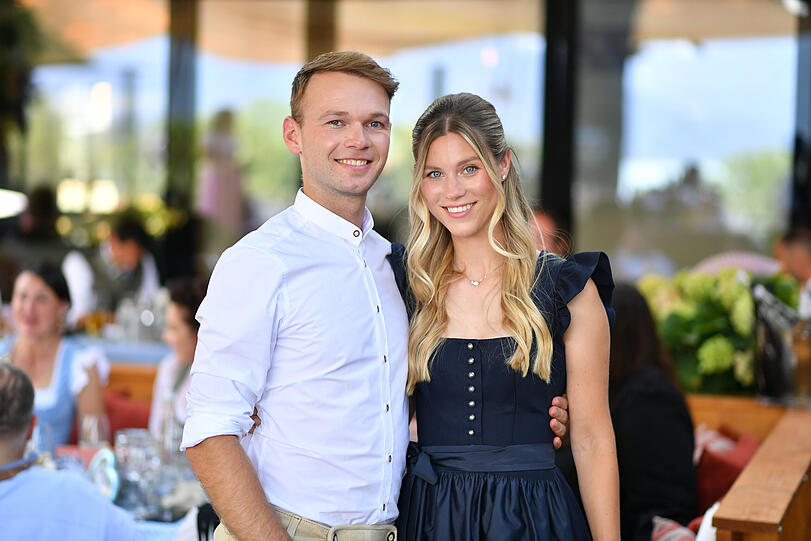 Selina S&ouml;der (Tochter von Markus S&ouml;der) mit Freund Raphael Netz