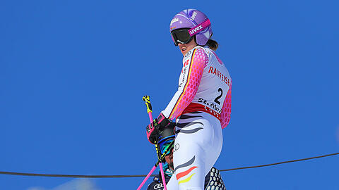 Viktoria Rebensburg bleibt bei der Ski-WM ohne Medaille.