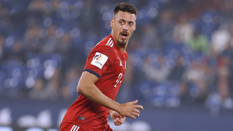 Back-up von Robert Lewandowski: Sandro Wagner beim FC Bayern.