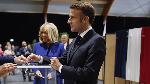 Macron hüllt sich seit der Wahl in Schweigen.