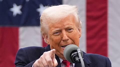 Trump hatte sein umstrittenes Zollpaket vor wenigen Tagen öffentlich vorgestellt. (Archivbild)
