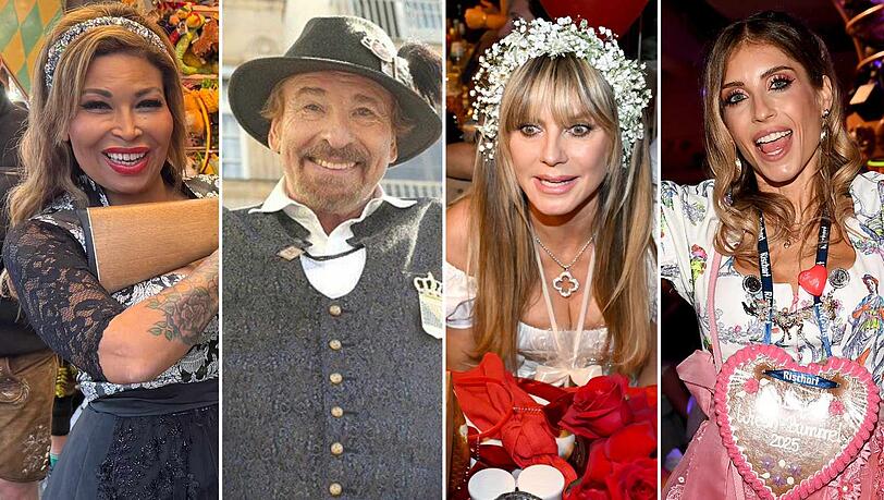 Welche Promis haben auf dem Oktoberfest bislang für die größte Aufregung gesorgt? Die AZ hat ganz genau hingeschaut.