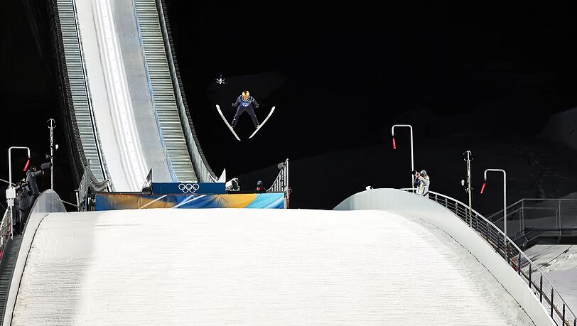 Skispringer Philipp Raimund &uuml;berragte mit dem Olympiasieg.