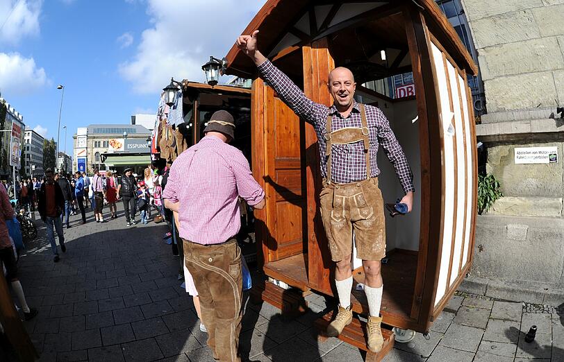 Oktoberfest 2014 - Wiesn schräg, irre und skurril - Die verrückten Bilder