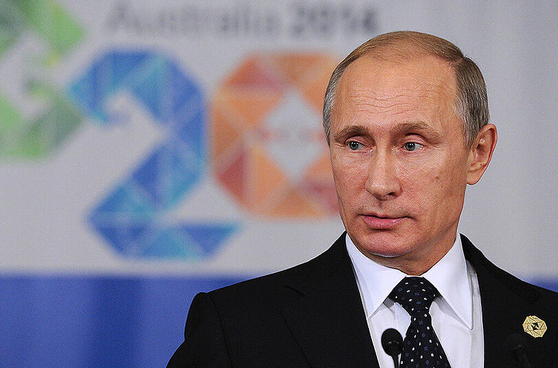 Fast vier Stunden will Putin seine Sicht der Welt erklären.