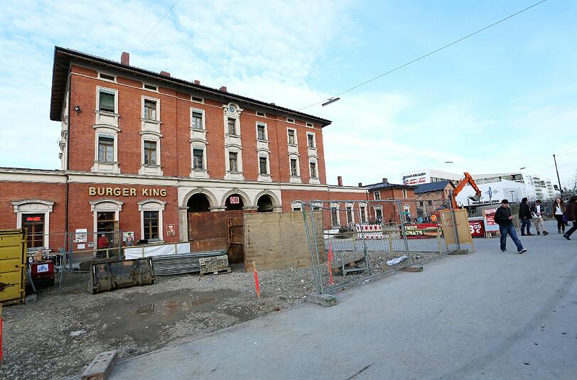 Pasing im Wandel: Die Gegend um den Bahnhofplatz verändert sich.