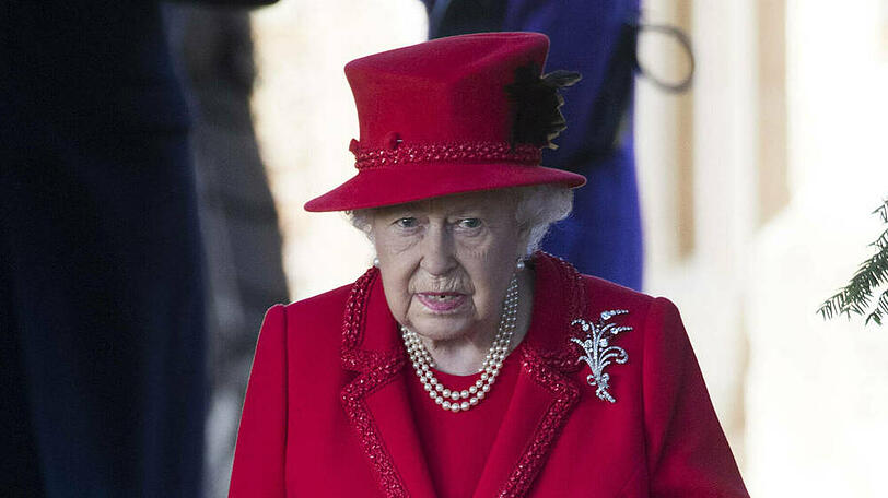 Die Queen 2019 nach dem Weihnachtsgottesdienst