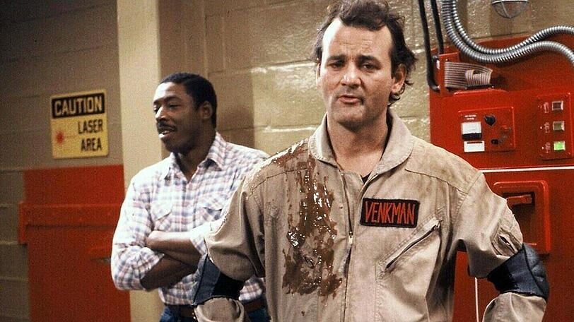 Bill Murray (vorne) und Ernie Hudson in "Ghostbusters - Die Geisterjäger"