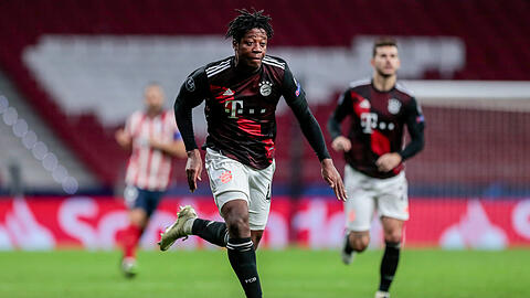 Bright Arrey-Mbi feierte gegen Atlético Madrid sein Debüt.