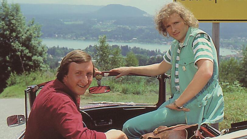 "Die Supernasen" Mike Krüger (l.) und Thomas Gottschalk.