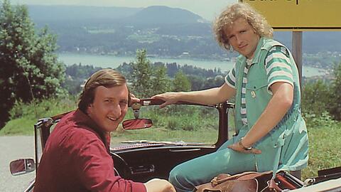 "Die Supernasen" Mike Krüger (l.) und Thomas Gottschalk.