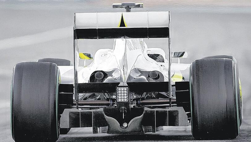 Grund für massive Proteste: Der Diffusor am Heck des derzeit in der Formel1 überlegenen Brawn-GP-Boliden. Grund für massive Proteste: Der Diffusor am Heck des derzeit in der Formel1 überlegenen Brawn-GP-Boliden.