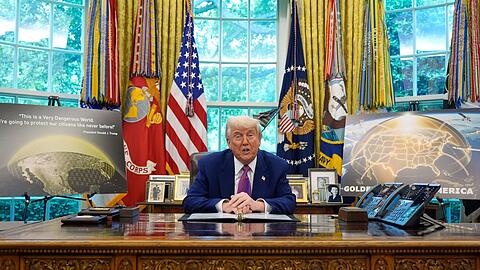 Lässt Donald Trump weitere US-Atomwaffen in Europa stationieren? Experten halten dies für ein realistisches Szenario. (Archivbild) Lässt Donald Trump weitere US-Atomwaffen in Europa stationieren? Experten halten dies für ein realistisches Szenario. (Archivbild)