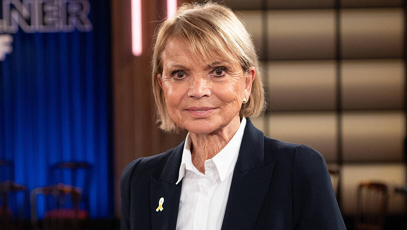 Uschi Glas fiel nach ihrer ersten Scheidung in ein tiefes Loch.