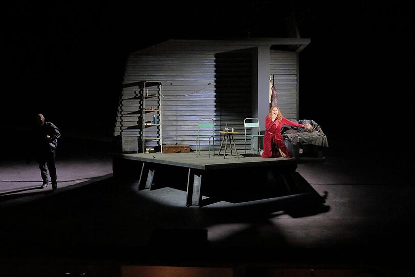 "La fanciulla del West" im Nationaltheater.