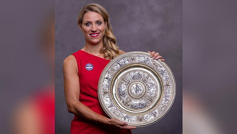 Angelique Kerber siegte 2018 in Wimbledon. Angelique Kerber siegte 2018 in Wimbledon.