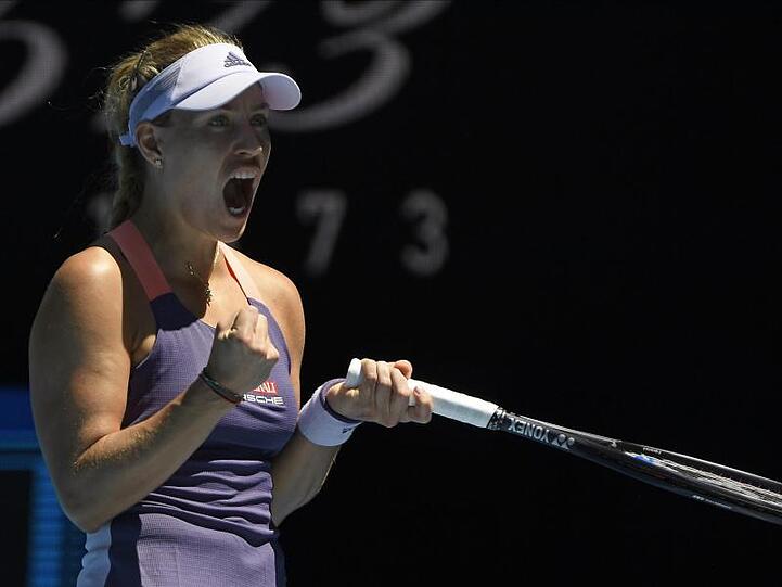 Freut sich über den Einzug ins Achtelfinale: Angelique Kerber.