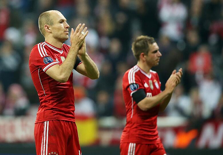 Gehören zu den Besten Europas: Arjen Robben (l.) und Philipp Lahm.