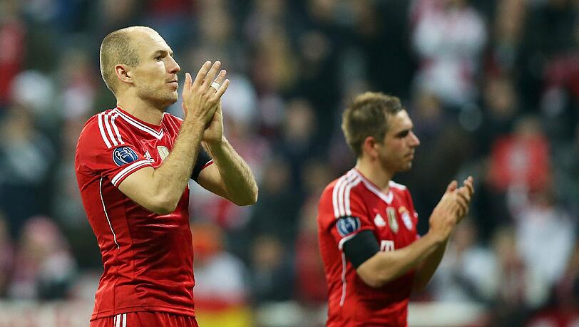 Gehören zu den Besten Europas: Arjen Robben (l.) und Philipp Lahm.