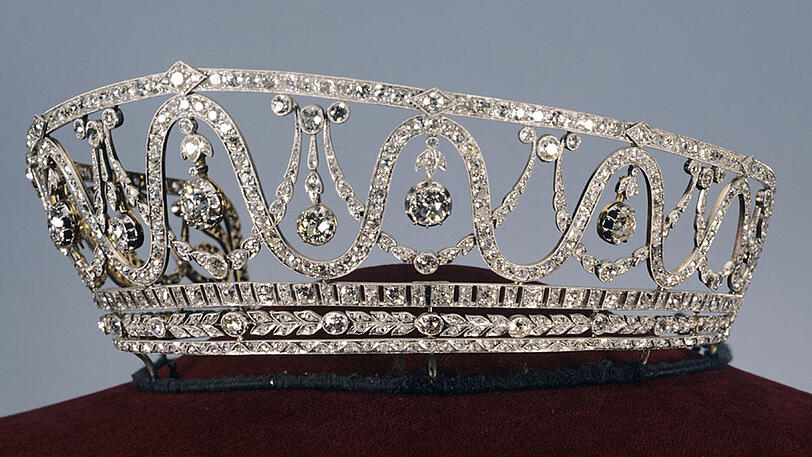 Ein Diadem im Wert von 1,2 Millionen Euro.