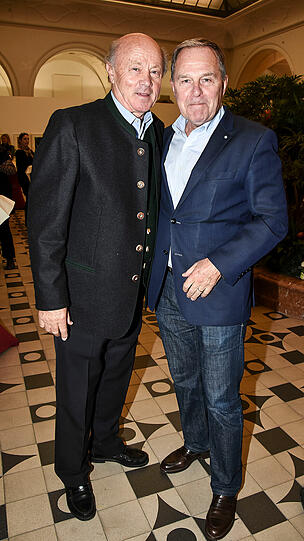 Hans Stadlbauer mit Dr. Wolfgang Heubisch