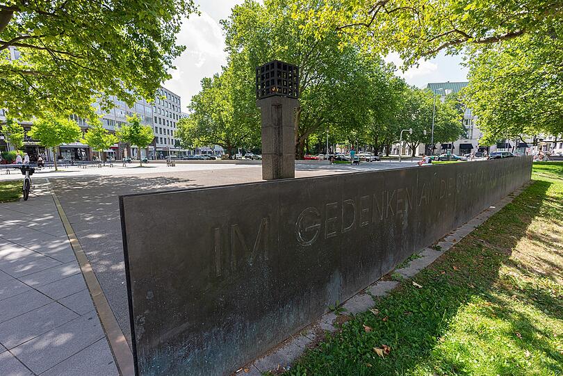 Start der Tour: Der Platz der Opfer des Nationalsozialismus.