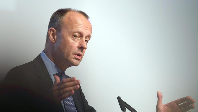 Friedrich Merz im November 2018 bei einer Veranstaltung in Bremen. Friedrich Merz im November 2018 bei einer Veranstaltung in Bremen.