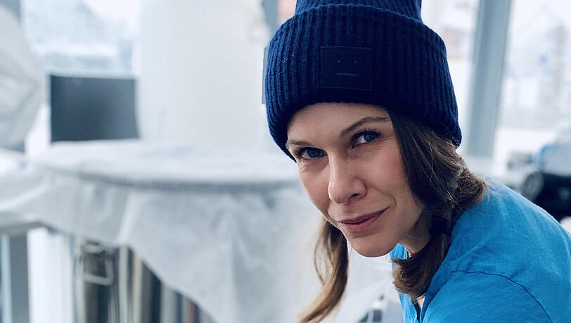 Startet am Viktualienmarkt: Hanna Schumacher.