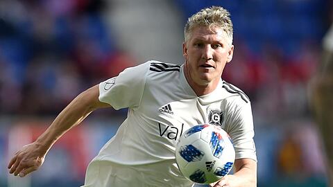 Bastian Schweinsteiger in Aktion.