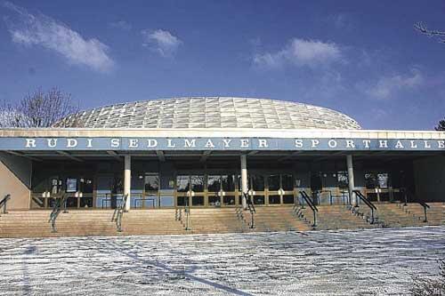 Von einem privaten Unternehmer angemietet: Die 1972 erbaute Rudi-Sedlmayer-Halle am Westpark, in der die Basketballer zukünftig gerne ihre Heimspiele austragen würden.