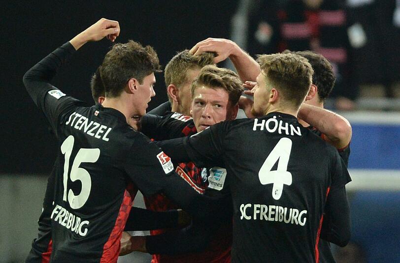Durch den 1:0-Sieg übernahm der SC Freiburg die Tabellenführung.
