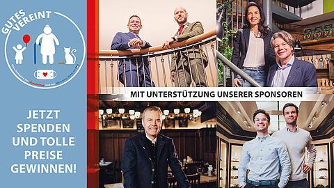 Wer bei der großen Spendenaktion der Münchner Bank eG und der AZ eines von vier wohltätigen Projekten unterstützt, kann tolle Preise gewinnen.