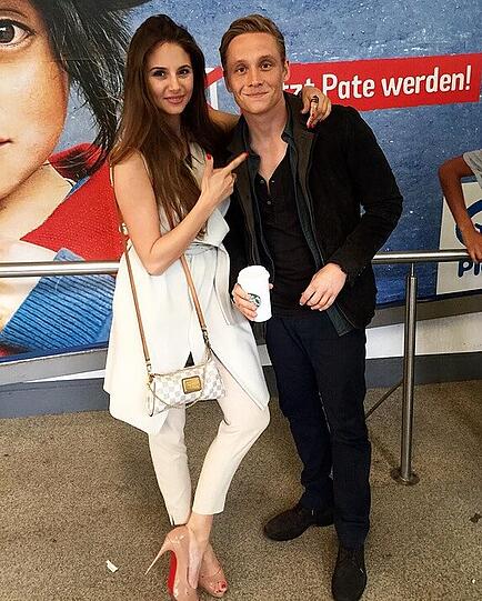 Carina Zavline traf Matthias Schweighöfer