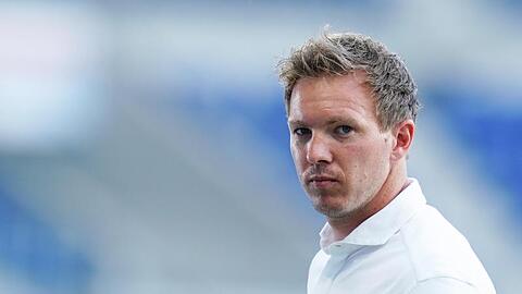 Rechnet RB Leipzig gute Chance für die Finalrunde der Champions League aus: Trainer Julian Nagelsmann.