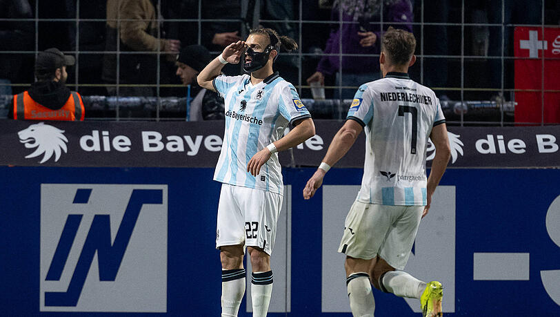 Sigurd Haugen schn&uuml;rte gegen Jahn Regensburg einen Doppelpack.