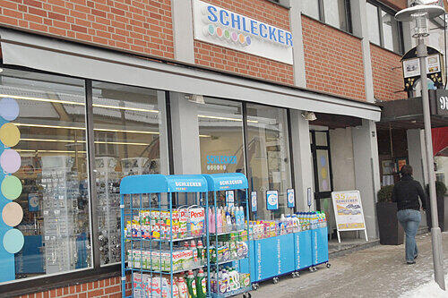 Überfallen: der Schlecker-Markt in Heroldsberg.