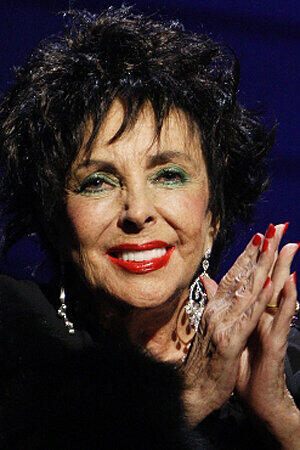 Die Diva bei einer Fashion-Show.