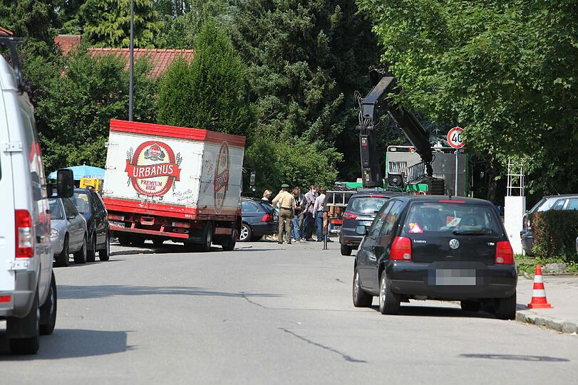Die weiteren Bilder vom Tatort an der Kreuzung Georgenstraße/Germeringer Straße