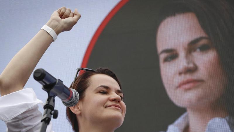 Swetlana Tichanowskaja kandidiert bei der Präsidentenwahl in Belarus. Swetlana Tichanowskaja kandidiert bei der Präsidentenwahl in Belarus.