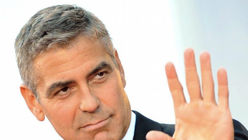 Hollywood-Schauspieler und Frauenschwarm George Clooney Hollywood-Schauspieler und Frauenschwarm George Clooney