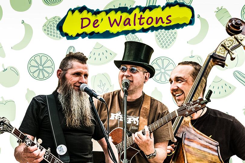 &bdquo;De Waltons&ldquo; performen Bayerische Countrymusik.
