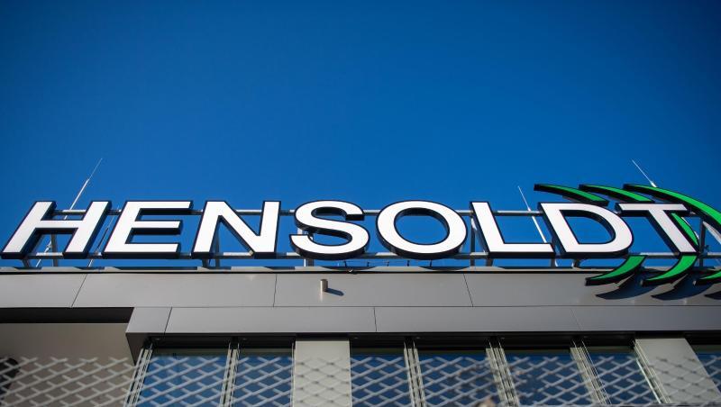 Das Logo des Rüstungskonzerns Hensoldt.