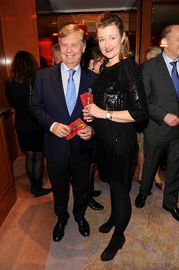 Berndt Birkner (Felix Burda Stiftung) und Ehefrau Nicola Fritz.