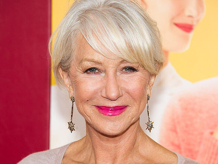 Helen Mirren bei der Premiere des Films "The Hundred-Foot Journey" in New York
