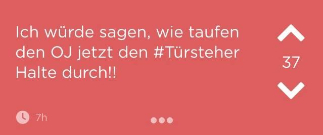 Mittlerweile hat sich der OJ zu einer Jodel-Legende entwickelt - und braucht so natürlich einen Namen.